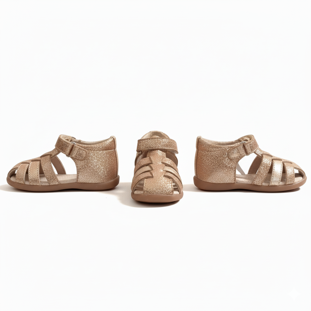 Sandale Rose Gold à Scratch